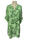 SPIRA - - ITALIAN COTTON SHIRT 17033 ABSTRACT PATTERN