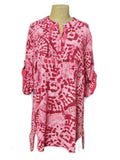 SPIRA - - ITALIAN COTTON SHIRT 17033 ABSTRACT PATTERN