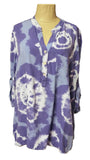 KD179 ITALIAN VISCOSE TOP WAVES PETTERN