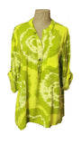 KD179 ITALIAN VISCOSE TOP WAVES PETTERN
