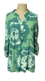 KD179 ITALIAN VISCOSE TOP WAVES PETTERN