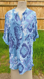 DOLLET - ITALIAN COTTON SHIRT 17033 ABSTRACT DIAMOND PATTERN