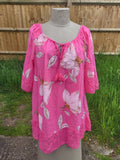 GYPSY - STYLE 11 - FLORAL PATTERN  ITALIAN COTTON TOP
