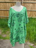 PYRA - ITALIAN COTTON PATTERNED TUNIC KD165