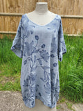 PYRA - ITALIAN COTTON PATTERNED TUNIC KD165