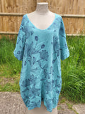 PYRA - ITALIAN COTTON PATTERNED TUNIC KD165