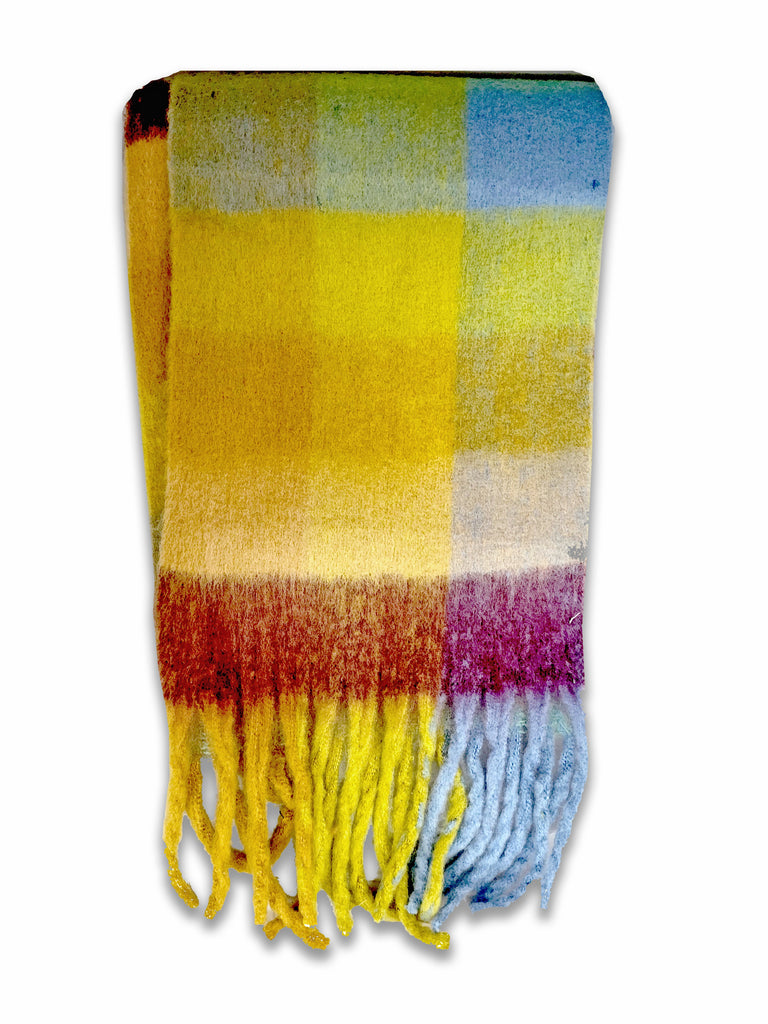 TOG -  RMD220321 - Thick Check Winter Scarf