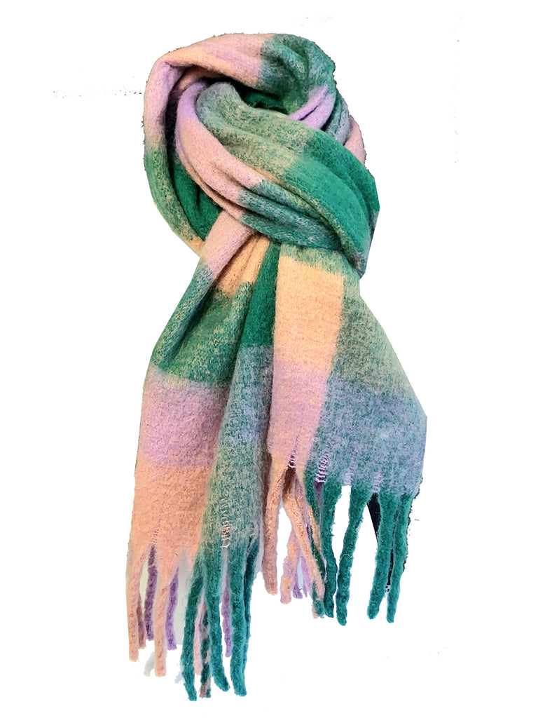CURVE - RMD220320 Thick Check Winter Scarf