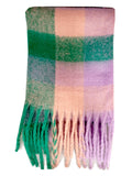 JACKPOT - RMD220313 -THICK CHECK WINTER SCARF