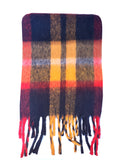 BINGO- RMD220316 Thick Check Winter Scarf
