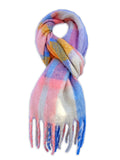 BINGO- RMD220316 Thick Check Winter Scarf