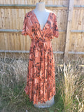 KD190 G ITALIAN VISCOSE DRESS