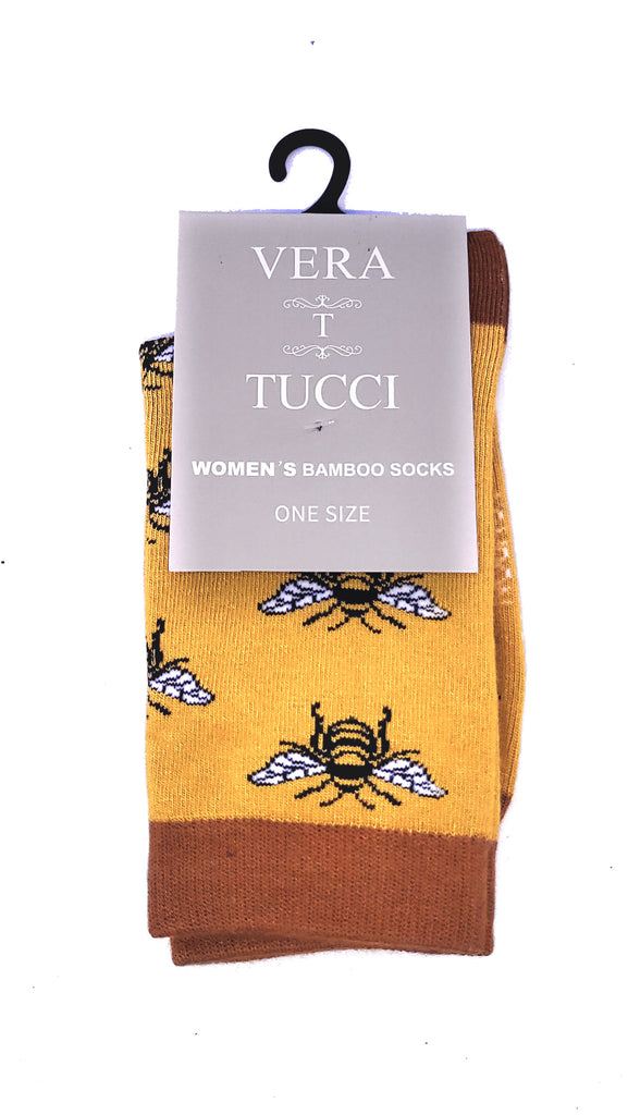 Luxury Women's Bamboo Sock Bees W35
