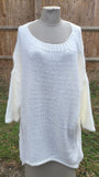 Italian Longline Mohair Knitted jumper 7S644/20M593