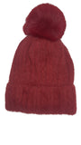 POM POM FLUFFY CABLE HAT AW23-RMD-51