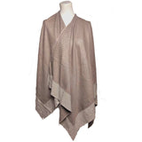 Poncho KELLY - Studed Poncho - Vera Tucci OriginalsAccessories BEIGE / TAN