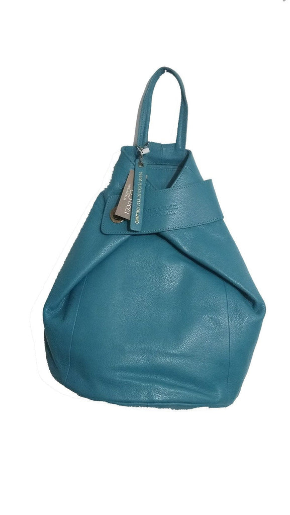 Leather Bag Silvia Backpack - Vera Tucci OriginalsBags