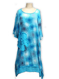 FLOWER STYLE 04 KD128 PATTERN 5  ITALIAN COTTON