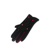 Gloves CHARITY G04 6 BUTTON LEATHER GLOVE RMD1805/001 - Vera Tucci OriginalsAccessories