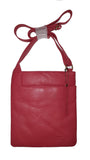 Leather Bag Leigh - Cross Body Leather Bag - Vera Tucci OriginalsBags Red