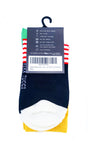 Luxury Men's Bamboo Sock M10 Spots & Stripes B