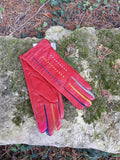 Gloves MAXINE G03 Women's Leather Pull Draw Glove - Vera Tucci OriginalsAccessories