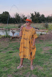 Dress Cotton Fish Pattern Dress - Vera Tucci OriginalsLondon Clothing