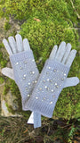 Gloves Syrena Pearl Multi Mitten 2 in 1 Glove - G23 - Vera Tucci OriginalsAccessories LIGHT GREY