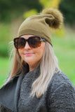 Hat May - Beanie with Fur Pom Pom - HT07 - Vera Tucci OriginalsAccessories