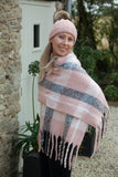 Scarves Quinna Wrap Scarf - SC5063 - Vera Tucci OriginalsAccessories Pink
