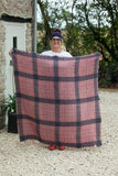Scarves Diane Large Checked Wrap Scarf - SC2010 - Vera Tucci OriginalsAccessories