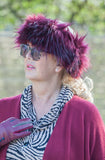 Hat Camilla Faux Fur Headband - Vera Tucci OriginalsFaux Fur RED