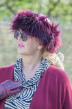 Hat Camilla Faux Fur Headband - Vera Tucci OriginalsFaux Fur RED