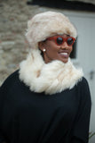 Scarf Imelda Faux Fur Stole Scarf - Vera Tucci OriginalsFaux Fur