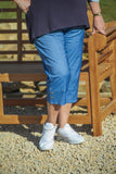 Trousers CAPRICE - SS21 NEW TROUSERS - Vera Tucci OriginalsLondon Clothing 2 (26" waist / DENIM