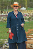 Linen MONTERANO - 8133/p ITALIAN LINEN DRESS *PREMIUM* - Vera Tucci OriginalsItalian Clothing