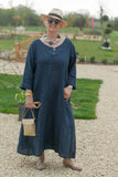 Linen TRIPOLI -2283/p ITALIAN LINEN DRESS - Vera Tucci OriginalsItalian Clothing