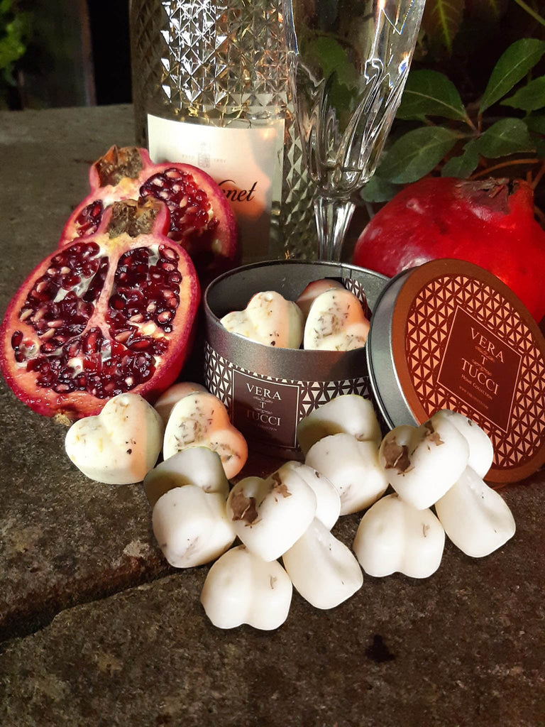 Candle Wax Melt Tin - Pomegranate Ce Soir - Vera Tucci OriginalsLIMELIGHT