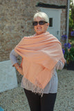 Scarves PLAIN PASTEL COLOUR SCARF CLRMD202103-30 5 cols - Vera Tucci OriginalsAccessories 4 PALE CORAL