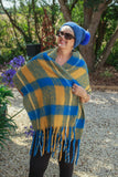 Scarves THICK CHECK SCARF CLRMD202103-31 - Vera Tucci OriginalsAccessories YELLOW