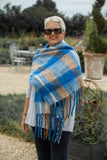 Scarves THICK CHECK SCARF CLRMD202103-31 - Vera Tucci OriginalsAccessories TAN