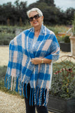 Scarves THICK CHECK SCARF CLRMD202103-31 - Vera Tucci OriginalsAccessories NUDE