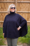 Knitwear ARIANA - ITALIAN ROLL NECK BATWING JUMPER SA9258 - Vera Tucci OriginalsItalian Clothing