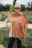 Scarves CHECK SCARF CLRMD202103-25 2 COLS - Vera Tucci OriginalsAccessories TAN