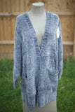 Knitwear JENNA - ITALIAN BUTTON UP CHENILLE CARDIGAN SA9186 - Vera Tucci OriginalsItalian Clothing