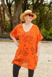 PYRA - ITALIAN COTTON PATTERNED TUNIC KD165