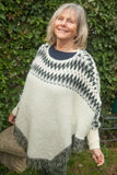 Knitwear SAN PEDRO - SA8100 ITALIAN BATWING PONCHO JUMPER - Vera Tucci OriginalsItalian Clothing