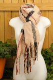 LAINEY - WIDE CHECK SOFT WARM SCARF 7 COLS SC22A-13