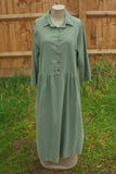 Pin Cord SOVANA - 12001 ITALIAN PIN CORD DRESS - Vera Tucci OriginalsItalian Clothing 0 / SAGE GREEN