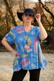 LIVETTE - 7S286 SS22 ABSTRACT PATTERN  ITALIAN COTTON